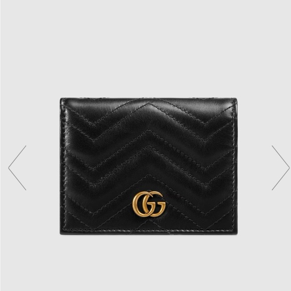 Gucci GG Marmont Card Case Wallet - Picture 1 of 14